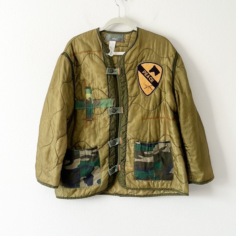 ORIGAMI CRANE Clothing Co Military Jacket